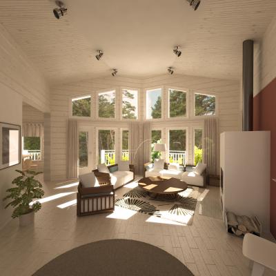 Casa Pasiva de 80m2 en Kuusamo