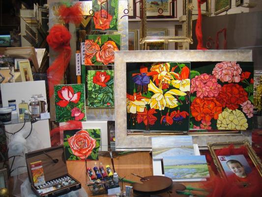ESCAPARATE DE FLORES