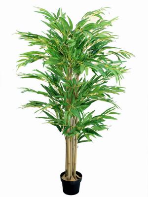 Bambu artificial pequeño con 5 cañas 120 Bambus artificiales oasis decor