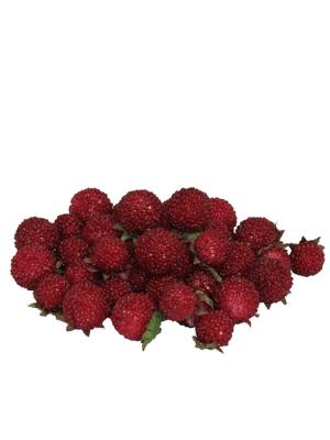 Moras artificiales rojas frutas artificiales oasis decor