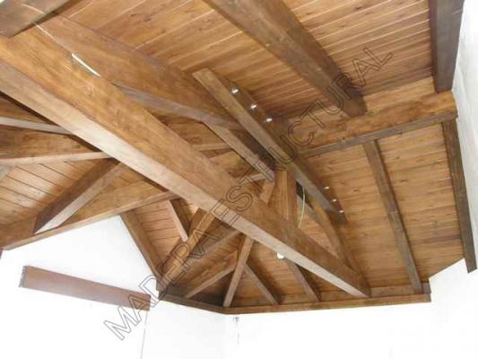 Tejado de madera
