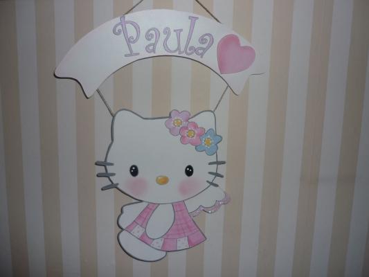 Silueta Kitty angelito