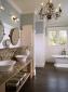 Baño vintage con encanto.
