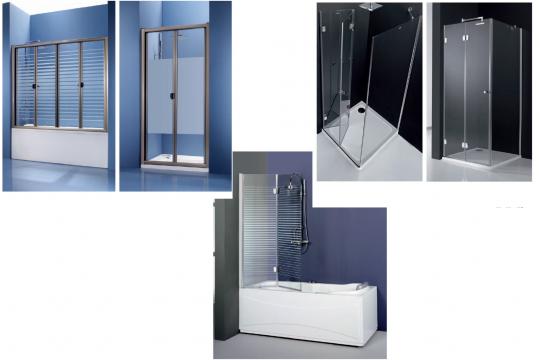 MAMPARA DUCHA-BAÑO  PLEGABLE