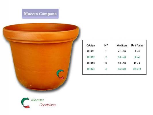 Maceta Campana