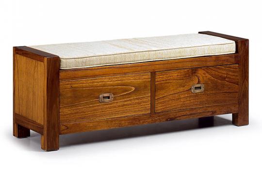 Pie de cama Star 2 Cajones y Cojin