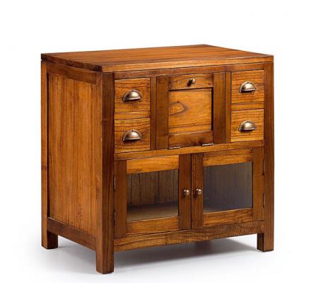 Mueble Auxiliar 2 Puertas 4 Cajones Star