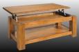 mesa centro madera elevable