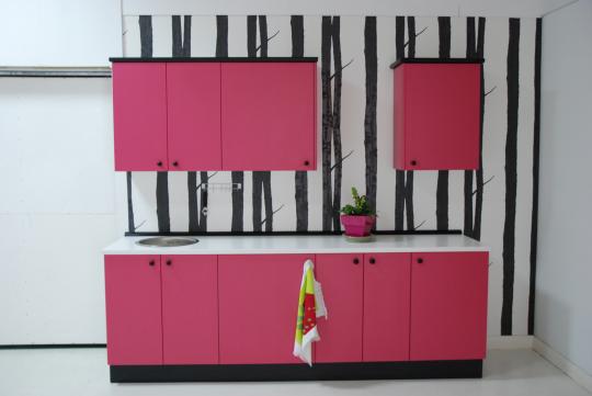 cocina rosa