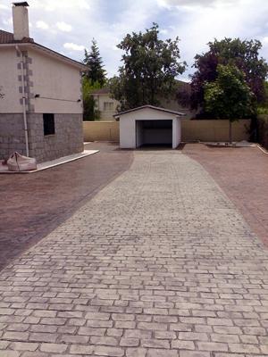 despues de hormigon impreso