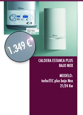 Vaillant Turbo tec plus bajo nox 21-24kw 2013