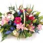 cesta de flores