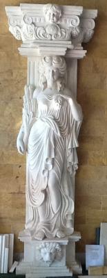escultura Demeter blanco macael