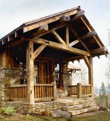 FÁBRICA de casas de madera maciza