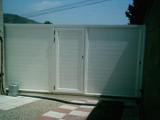 Corredera autoportante aluminio
