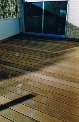 Tarimas de suelo en madera de IPE