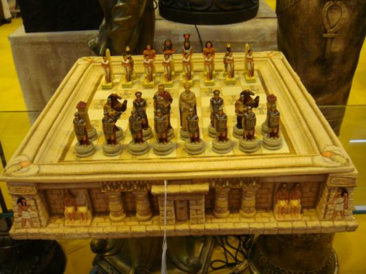 Ajedrez de romanos y egipcios
