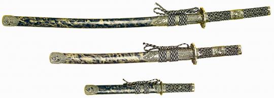 Katana, Wakizashi y Tanto