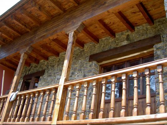 detalle de corredor en obra de Coceña RCV