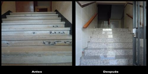 REHABILITACIÓN DE ESCALERA