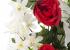 Todos los Santos. Ramo artificial flores camelias rojas con liliums 60 1 - La Llimona