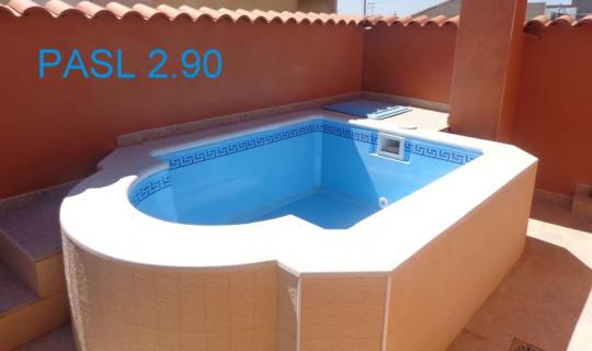 PISCINA DE POLYESTER PASL 2.90