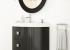 Mueble de baño Sena de 80 cms lacado negro