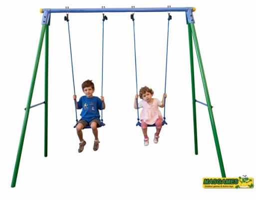 Columpio Metal Doble MASGAMES