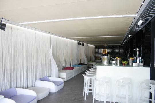 zona chill-out para restaurante