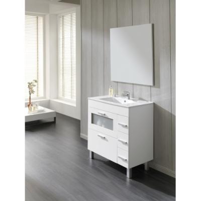 Conjunto mueble de baño pandano 80 cm. blanco