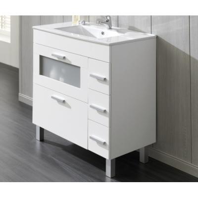 Mueble de baño pandano 80 cm. blanco