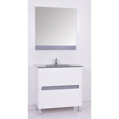 Conjunto mueble de baño orgaza 80 cm.