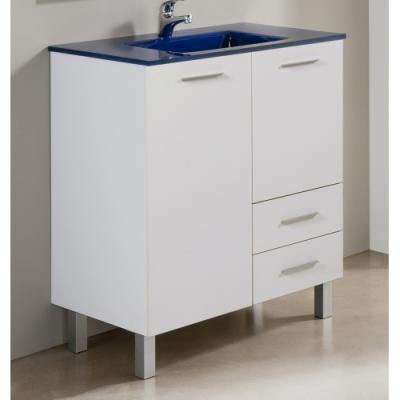 Mueble de baño sonajas 70 cm. blanco