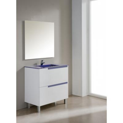 Conjunto mueble de baño piorno 80 cm.