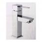 Grifo monomando lavabo cromado trio