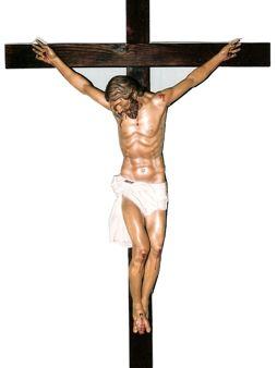 Cristo en madera