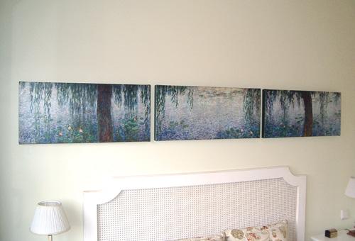 Triptico de Claude MONET (VER PRECIOS en www.artisangallery.es)