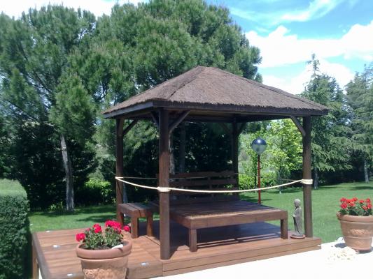 pergola piscina