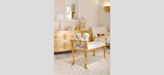 Cómoda & Asiento Sueños Dorados