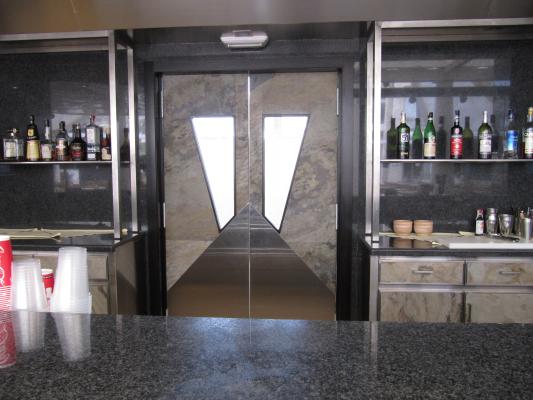 Hosteleria realizada con piedra natural Stoneplus.