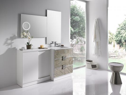 Muebles de baño con piedra natural Stoneplus.