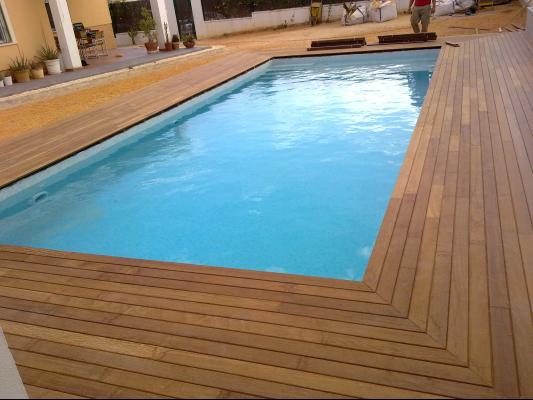 Instalacion Madera IPÉ en Piscina 5