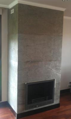 Revestimiento chimenea piedra natural Stoneplus