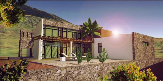 Vivienda Unifamiliar Aislada. Las Manchas. Los Llanos de Aridane