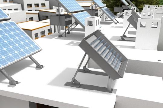 Placas Captación,Luz Solar Fibra Optica 