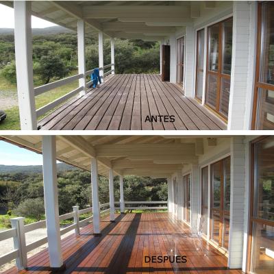 Reforma porche chalet en Tarifa
