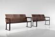 Banco Sixtina con mesa intermedia