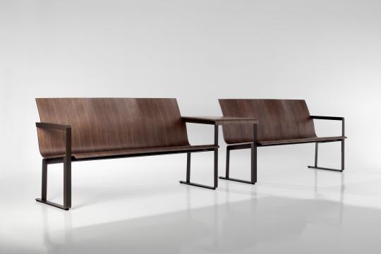 Banco Sixtina con mesa intermedia