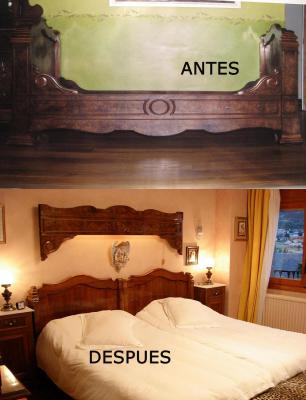 Reciclado cama Francesa siglo XIX