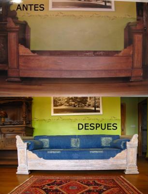 DIVAN-CAMA FRANCIA SIGLO XIX
